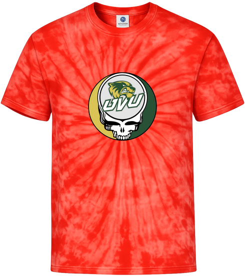 Utah Valley Stealie Tie-Dye T-Shirt