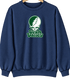 Utah Valley Stealie Premium Unisex Crewneck — Design: Utah Valley University — Navy