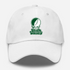 Utah Valley Stealie Premium Unisex Dad Hat — Design: Utah Valley University — White