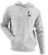 Utah Valley Stealie Premium Unisex Hoodie — Design: Utah Valley University — Sport Grey