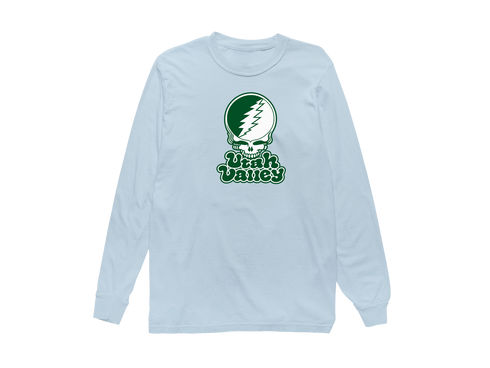 Utah Valley Stealie Premium Unisex Long-Sleeve — Design: Utah Valley University — Chambray