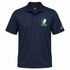 Utah Valley Stealie Premium Unisex Polo — Design: Utah Valley University — Navy