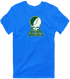 Utah Valley Stealie Premium Unisex T-Shirt — Design: Utah Valley University — Royal