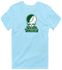Utah Valley Stealie Premium Unisex T-Shirt — Design: Utah Valley University — Light Blue