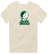 Utah Valley Stealie Premium Unisex T-Shirt — Design: Utah Valley University — Sand