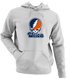 Utica Stealie Premium Unisex Hoodie — Design: Utica College — Sport Grey