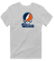 Utica Stealie Premium Unisex T-Shirt — Design: Utica College — Sport Grey