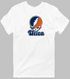 Utica Stealie Premium Unisex T-Shirt — Design: Utica College — White