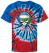 Uzbekistan FIFA World Cup Stealie Tie-Dye T-Shirt