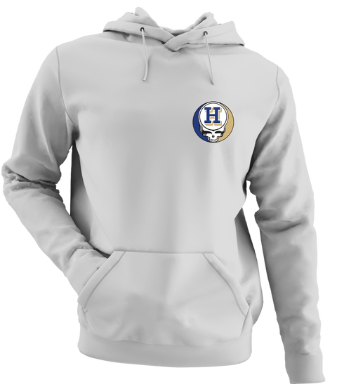 Hamilton - Premium Grateful Dead Left Chest Hoodie - Sport Grey