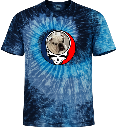 1472 - Custom Stealie Tie-Dye