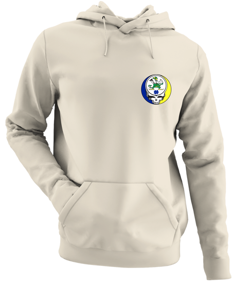 Notre Dame University - Premium Grateful Dead Left Chest Hoodie - Sand