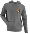 Washington Football - Premium Grateful Dead Left Chest Hoodie - Charcoal - 8