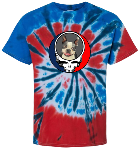 1445 - Custom Stealie Tie-Dye