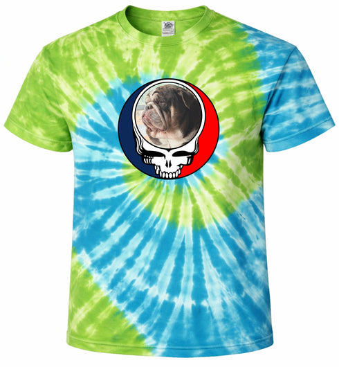 1676 - Custom Stealie Tie-Dye