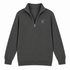 Disc Golf Jerry - Life is dead.® - Premium Grateful Dead Quarter-Zip Pullover - Charcoal - 6