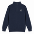 Peace Lovin' Jerry - Life is dead.® - Premium Grateful Dead Quarter-Zip Pullover - Navy - 3