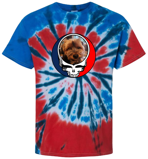 1625 - Custom Stealie Tie-Dye
