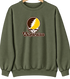 Valparaiso Stealie Premium Unisex Crewneck — Design: Valparaiso University — Military Green