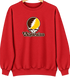 Valparaiso Stealie Premium Unisex Crewneck — Design: Valparaiso University — Red