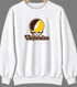 Valparaiso Stealie Premium Unisex Crewneck — Design: Valparaiso University — White