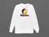 Valparaiso Stealie Premium Unisex Long-Sleeve — Design: Valparaiso University — White