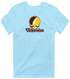 Valparaiso Stealie Premium Unisex T-Shirt — Design: Valparaiso University — Light Blue