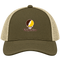 Valparaiso Stealie Premium Unisex Trucker Cap — Design: Valparaiso University — Moss/Khaki