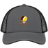 Valparaiso Stealie Premium Unisex Trucker Cap — Design: Valparaiso University — Charcoal/Black