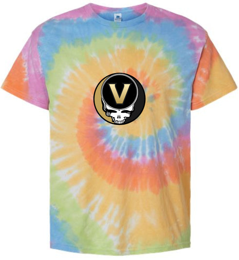 Vanderbilt University Stealie Tie-Dye T-Shirt