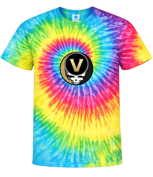 Vanderbilt University Stealie Tie-Dye T-Shirt