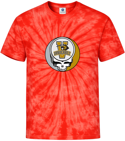 Vanderbilt University Stealie Tie-Dye T-Shirt