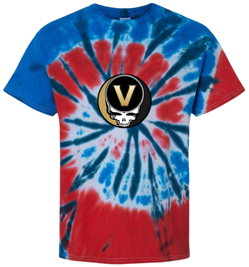 Vanderbilt University Stealie Tie-Dye T-Shirt