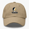 Vanderbilt Stealie Premium Unisex Dad Hat — Design: Vanderbilt University — Khaki
