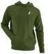 Vanderbilt Stealie Premium Unisex Hoodie — Design: Vanderbilt University — Military Green