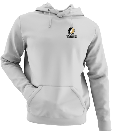 Vanderbilt Stealie Premium Unisex Hoodie — Design: Vanderbilt University — Sport Grey