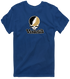 Vanderbilt Stealie Premium Unisex T-Shirt — Design: Vanderbilt University — Navy