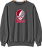 Vassar Stealie Premium Unisex Crewneck — Design: Vassar College — Dark Heather