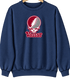 Vassar Stealie Premium Unisex Crewneck — Design: Vassar College — Navy