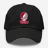 Vassar Stealie Premium Unisex Dad Hat — Design: Vassar College — Black