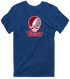 Vassar Stealie Premium Unisex T-Shirt — Design: Vassar College — Navy
