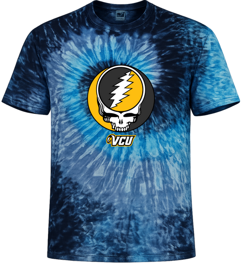 VCU Stealie Tie-Dye T-Shirt