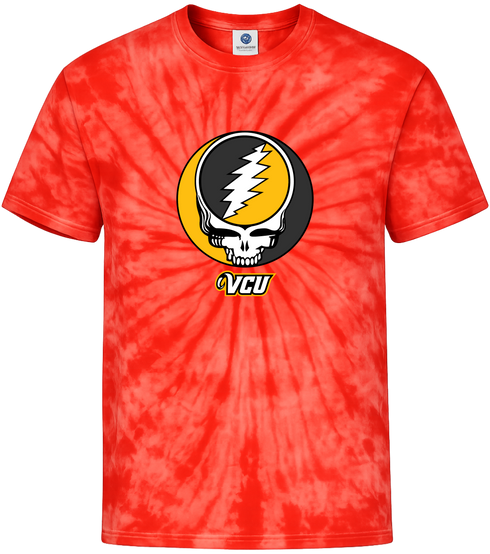 VCU Stealie Tie-Dye T-Shirt