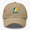 Vermont Stealie Premium Unisex Dad Hat — Design: Vermont University of — Khaki