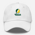 Vermont Stealie Premium Unisex Dad Hat — Design: Vermont University of — White