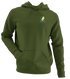 Vermont Stealie Premium Unisex Hoodie — Design: Vermont University of — Military Green
