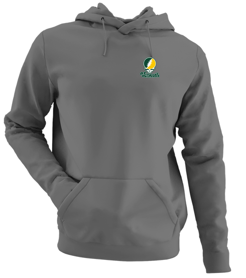 Vermont Stealie Premium Unisex Hoodie — Design: Vermont University of — Charcoal
