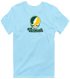 Vermont Stealie Premium Unisex T-Shirt — Design: Vermont University of — Light Blue