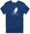 Villanova Stealie Premium Unisex T-Shirt — Design: Villanova University — Navy