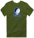 Villanova Stealie Premium Unisex T-Shirt — Design: Villanova University — Military Green